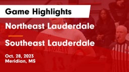 Northeast Lauderdale  vs Southeast Lauderdale  Game Highlights - Oct. 28, 2023