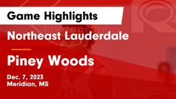 Northeast Lauderdale  vs Piney Woods Game Highlights - Dec. 7, 2023