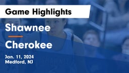 Shawnee  vs Cherokee  Game Highlights - Jan. 11, 2024