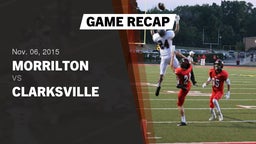 Recap: Morrilton  vs. Clarksville  2015