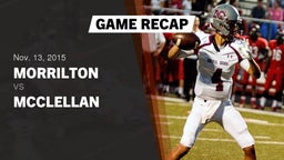 Recap: Morrilton  vs. McClellan  2015