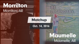 Matchup: Morrilton High vs. Maumelle  2016