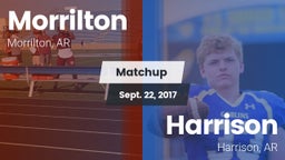 Matchup: Morrilton High vs. Harrison  2017