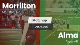 Matchup: Morrilton High vs. Alma  2017