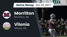 Recap: Morrilton  vs. Vilonia  2017
