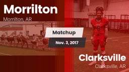 Matchup: Morrilton High vs. Clarksville  2017