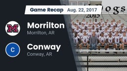 Recap: Morrilton  vs. Conway  2017