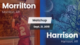 Matchup: Morrilton High vs. Harrison  2018