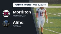Recap: Morrilton  vs. Alma  2018