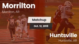 Matchup: Morrilton High vs. Huntsville  2018