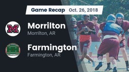 Recap: Morrilton  vs. Farmington  2018