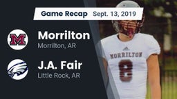 Recap: Morrilton  vs. J.A. Fair  2019