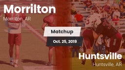 Matchup: Morrilton High vs. Huntsville  2019