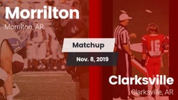 Matchup: Morrilton High vs. Clarksville  2019