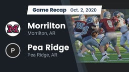 Recap: Morrilton  vs. Pea Ridge  2020