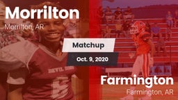 Matchup: Morrilton High vs. Farmington  2020