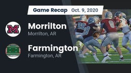 Recap: Morrilton  vs. Farmington  2020