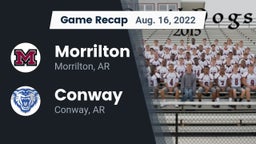 Recap: Morrilton  vs. Conway  2022