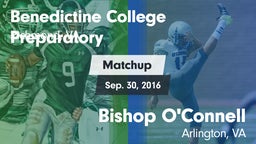 Matchup: Benedictine High vs. Bishop O'Connell  2016