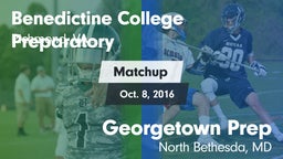 Matchup: Benedictine High vs. Georgetown Prep  2016