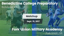 Matchup: Benedictine High vs. Fork Union Military Academy 2017