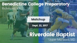 Matchup: Benedictine High vs. Riverdale Baptist  2017