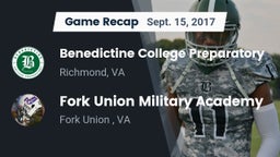 Recap: Benedictine College Preparatory  vs. Fork Union Military Academy 2017