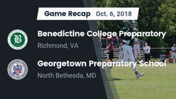Recap: Benedictine College Preparatory  vs. Georgetown Preparatory School 2018