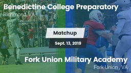 Matchup: Benedictine High vs. Fork Union Military Academy 2019