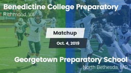 Matchup: Benedictine High vs. Georgetown Preparatory School 2019