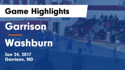 Garrison  vs Washburn Game Highlights - Jan 24, 2017