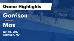 Garrison  vs Max Game Highlights - Jan 26, 2017