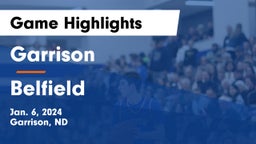 Garrison  vs Belfield  Game Highlights - Jan. 6, 2024