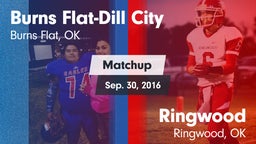 Matchup: Burns Flat-Dill vs. Ringwood  2016