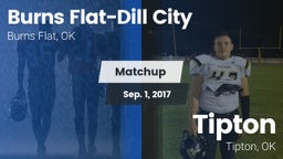 Matchup: Burns Flat-Dill vs. Tipton  2017