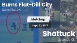 Matchup: Burns Flat-Dill vs. Shattuck  2017