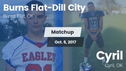 Matchup: Burns Flat-Dill vs. Cyril  2017