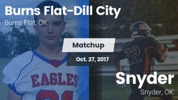 Matchup: Burns Flat-Dill vs. Snyder  2017