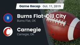 Recap: Burns Flat-Dill City  vs. Carnegie  2019
