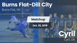 Matchup: Burns Flat-Dill vs. Cyril  2019