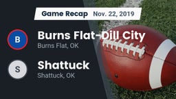 Recap: Burns Flat-Dill City  vs. Shattuck  2019