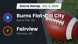 Recap: Burns Flat-Dill City  vs. Fairview  2020