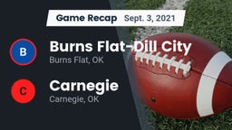 Recap: Burns Flat-Dill City  vs. Carnegie  2021
