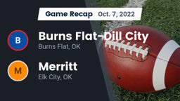 Recap: Burns Flat-Dill City  vs. Merritt  2022