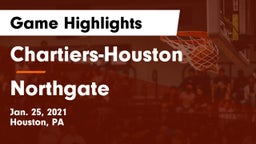 Chartiers-Houston  vs Northgate  Game Highlights - Jan. 25, 2021