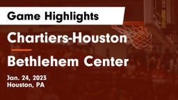 Chartiers-Houston  vs Bethlehem Center  Game Highlights - Jan. 24, 2023