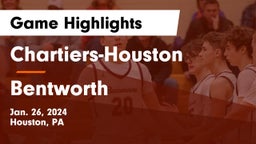 Chartiers-Houston  vs Bentworth  Game Highlights - Jan. 26, 2024