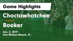 Choctawhatchee  vs Booker  Game Highlights - Jan. 2, 2019