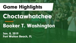 Choctawhatchee  vs Booker T. Washington  Game Highlights - Jan. 8, 2019