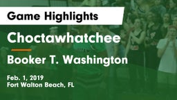 Choctawhatchee  vs Booker T. Washington  Game Highlights - Feb. 1, 2019